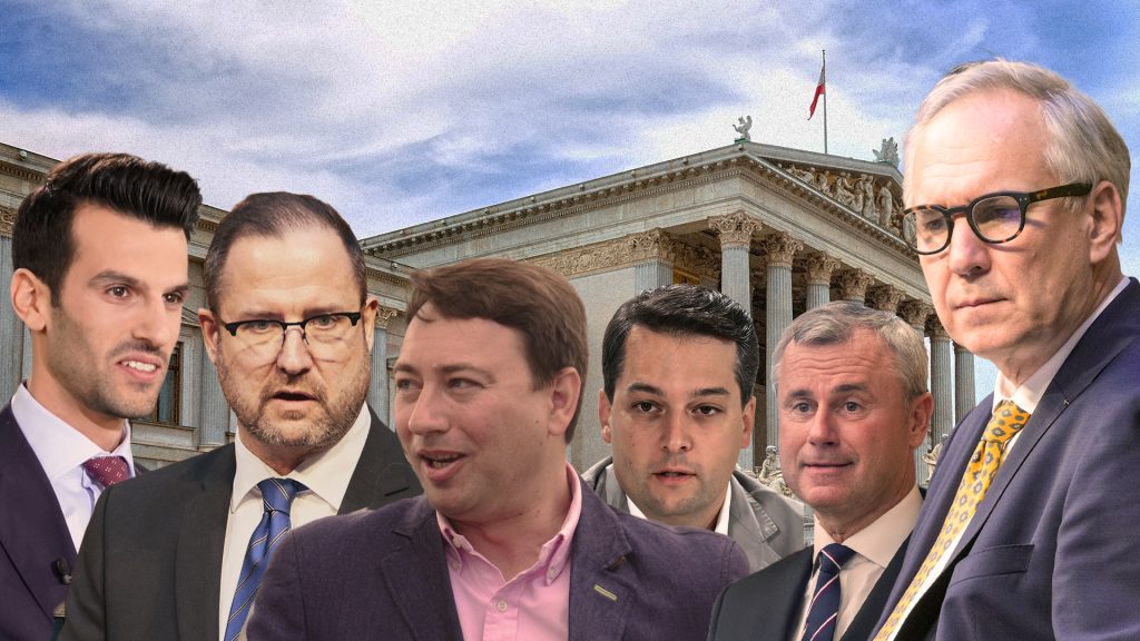 Rosenkranz Walter, Hafenecker Christian, Haimbuchner Manfred, Nepp Dominik, Hofer Norbert, Landbauer Udo