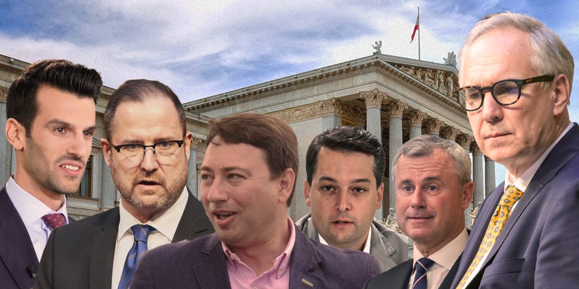 Rosenkranz Walter, Hafenecker Christian, Haimbuchner Manfred, Nepp Dominik, Hofer Norbert, Landbauer Udo