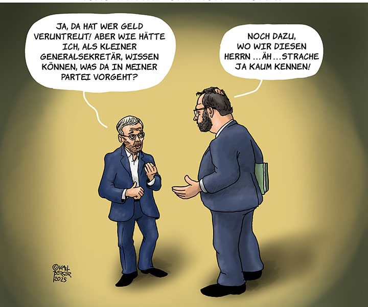1 Million Spesen? Kickl weiß von nichts!