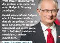 Zitat: Österreich war immer eines der wirtschaftlich und sozial erfolgreichsten Länder der Welt. Derzeit stehen wir vor der großen Herausforderung, unser Budget in Ordnung zu bringen. Das ist keine einfache Aufgabe, aber ich bin zuversichtlich, dass sie uns gelingt. Das ist die Basis dafür, unseren starken Sozialstaat und unsere große Wirtschaftskraft nicht nur zu verteidigen, sondern auszubauen. Markus Marterbauer