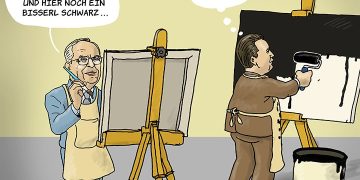 Mahrer (VP) und Nepp (FP) beim Wettbewerb "Mein Wienbild"