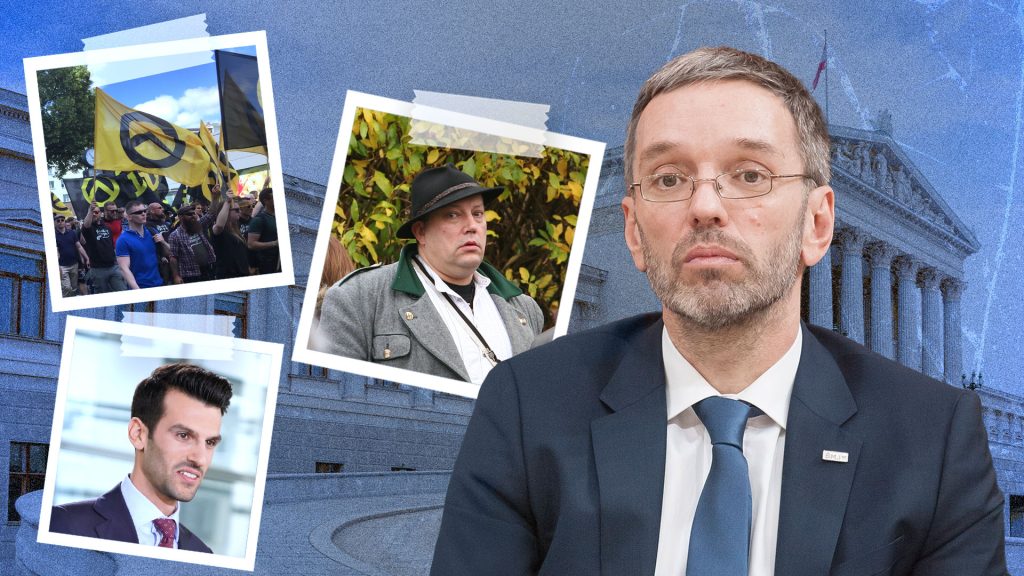 FPÖ Einzelfälle (Montage, Fotoquellen: Parlamentsdirektin , Ailura (CC BY-SA 3.0 AT), InSight Blog (CC BY 2.0))