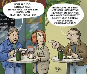 Die FPÖ und ihre mehr als 100 "Einzelfälle"