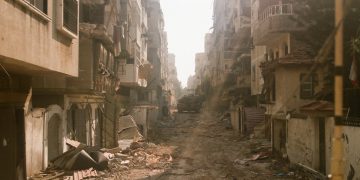 Israeli tank on Gaza streets