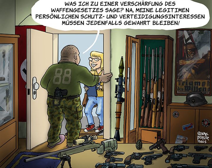 strengere Waffengesetze gefordert