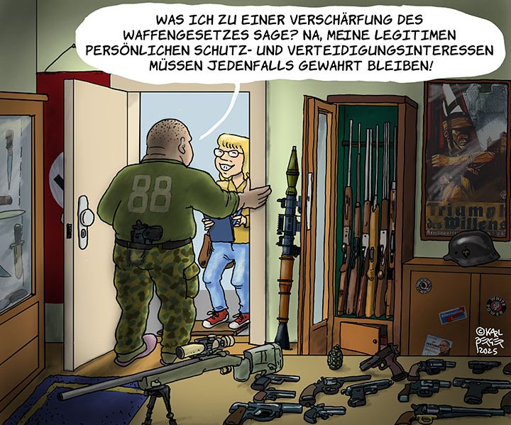 strengere Waffengesetze gefordert