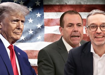 Donald trump, herbert kickl, Harald Vilimsky
