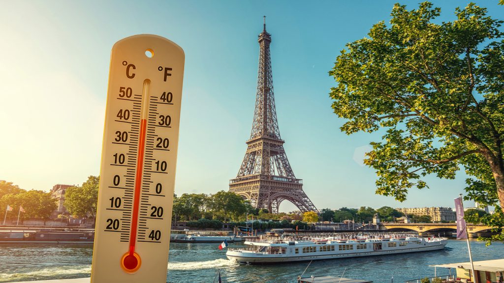 Paris-Eiffelturm-Termometer
