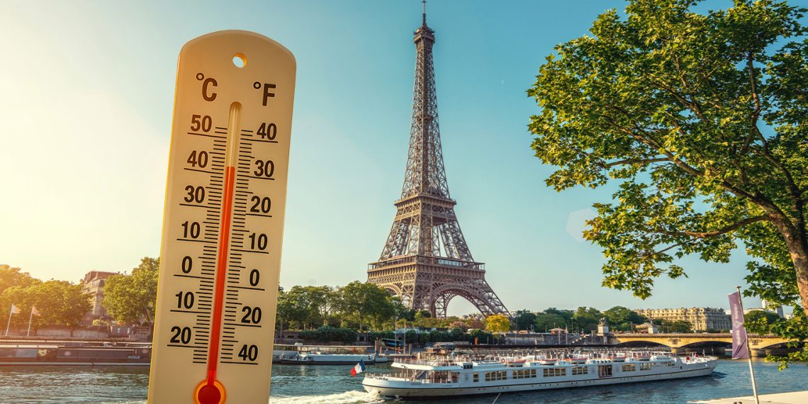 Paris-Eiffelturm-Termometer