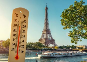 Paris-Eiffelturm-Termometer
