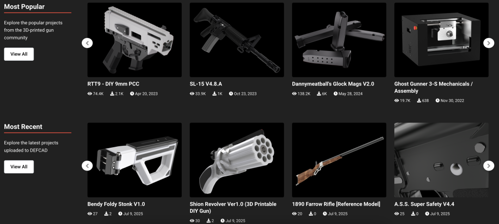 Screenshot: Ghost Guns Pläne