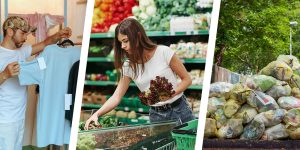 Fast Fashion, Lebensmittel, Abfall, Müll (Fotos: Unsplash+)