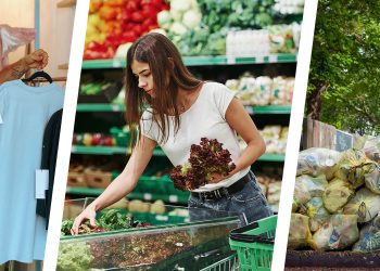 Fast Fashion, Lebensmittel, Abfall, Müll (Fotos: Unsplash+)