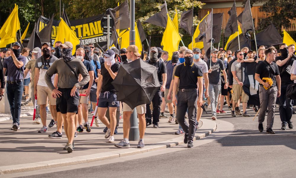 Demonstration der Identitären in Wien. (Foto: Ivan Radic/flickr/ CC BY 2.0)