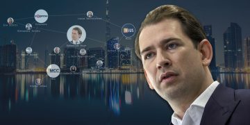Download von www.picturedesk.com am 26.09.2025 (13:12). Sebastian Kurz bei einer Pressekonferenz am 27. Mai 2025 (Foto: Alex Halada/APA Picturedesk)
