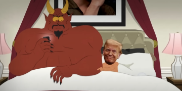 South Park Folge zeigt Donald Trump in intimer Beziehung mit Satan. (Bild: Screenshot/South Park/Youtube)