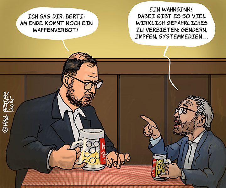 FPÖ zum Thema Waffenverbot