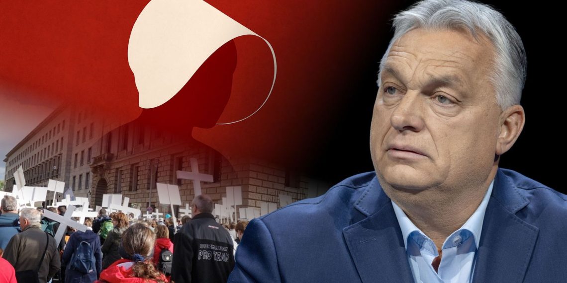Abtreibungsgegner, rechte Politiker, Viktor Orban, Marsch fürs Leben, finanzieren antifeministische Politik in Europa Foto: OpenAI, Turris Davidica (CC BY-SA 3.0)