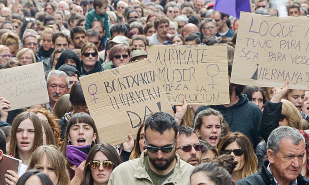 Demonstration gegen das Urteil im Fall „La Manada“ Foto: Ekinklik (CC BY-SA 3.0)