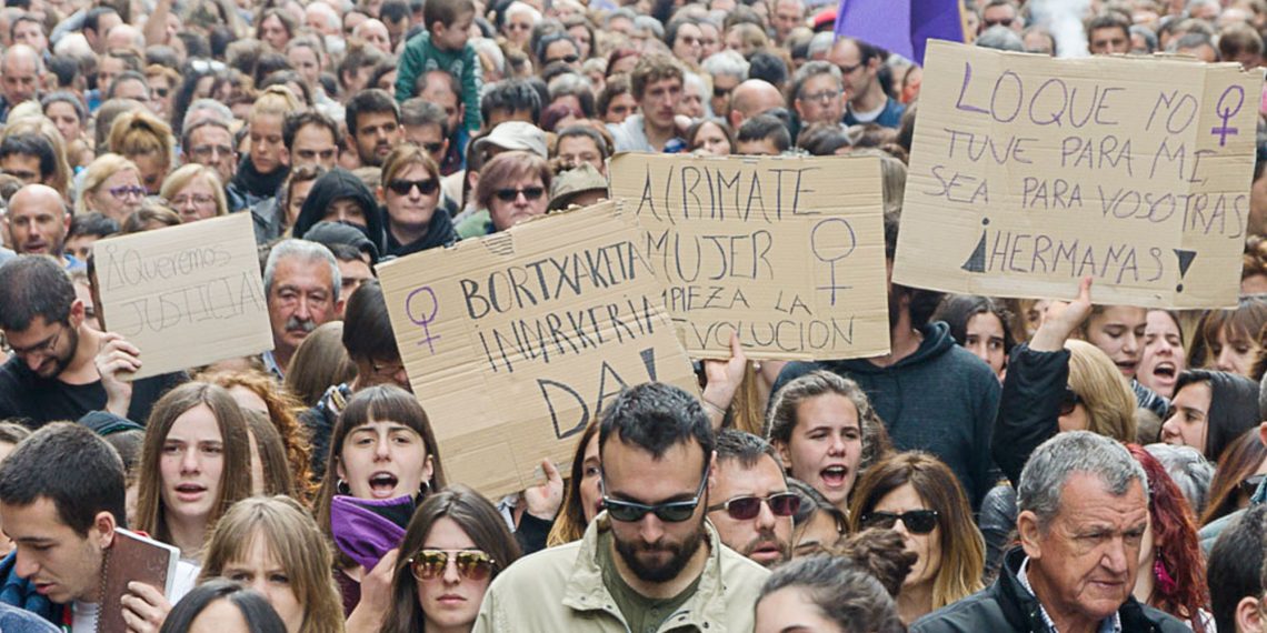 Demonstration gegen das Urteil im Fall „La Manada“ Foto: Ekinklik (CC BY-SA 3.0)