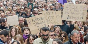 Demonstration gegen das Urteil im Fall „La Manada“ Foto: Ekinklik (CC BY-SA 3.0)