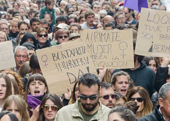 Demonstration gegen das Urteil im Fall „La Manada“ Foto: Ekinklik (CC BY-SA 3.0)
