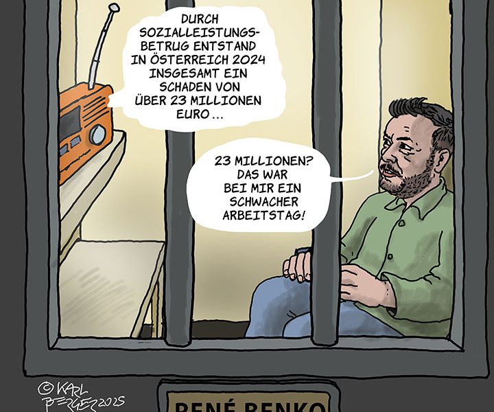 René Benko, ohne Worte!