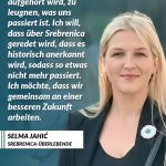 Während des Bosnienkriegs erklärte die UNO die ostbosnische Stadt Srebrenica zur Schutzzone, um die dort großteils lebenden Bosniak:innen (muslimische Bosnier:innen) vor Angriffen zu schützen. Doch diese Schutzfunktion versagte: Am 11. Juli nahmen Truppen der bosnischen Serben unter General Ratko Mladić die Stadt ein – trotz der Präsenz von UN-Blauhelmen. In den folgenden Tagen wurden etwa 30.000 Frauen, Kinder und ältere Menschen vertrieben. Bis zu 8.000 Männer und Jungen wurden systematisch ermordet. Der Internationale Gerichtshof und das UN-Kriegsverbrechertribunal stuften das Massaker später als Völkermord ein. Verantwortliche wie Mladić, Karadžić und Krstić wurden in den 2000er-Jahren verurteilt. Bis heute sind nicht alle Opfer identifiziert. Die gesellschaftliche Aufarbeitung ist nicht abgeschlossen – im Gegenteil: Der Völkermord wird bis heute geleugnet, sowohl in der Gesellschaft, als auch vonseiten der Politik – etwa vom Präsidenten des bosnischen Landesteils Republika Srpska, Milorad Dodik. Im Jahr 2023 erklärte die UN-Vollversammlung den 11. Juli zum Internationalen Gedenktag für die Opfer von Srebrenica. Auch Österreich stimmte der Resolution zu. Selma Jahić überlebte als Kind den Völkermord in Srebrenica. Sie setzt sich dafür ein, dass nicht vergessen wird, was damals passierte und möchte gemeinsam eine bessere Zukunft gestalten. Zitat: Ich will nur, dass aufgehört wird, zu leugnen, was uns passiert ist. Ich will, dass über Srebrenica geredet wird, dass es historisch anerkannt wird, sodass so etwas nicht mehr passiert. Ich möchte, dass wir gemeinsam an einer besseren Zukunft arbeiten. Selma Jahic