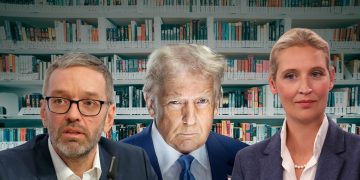 Rechte, die sich über Cancel Culture und Zensur beklagen: Herbert Kickl, Donald Trump, Alice Weidel (Foto: Wikipedia Trump: gemeinfrei, Kickl: C.Stadler/Bwag CC BY-SA 4.0 , Weidel: Sandro Halank CC BY-SA 4.0 /Unsplash: Chuttersnap), eigene Montage)