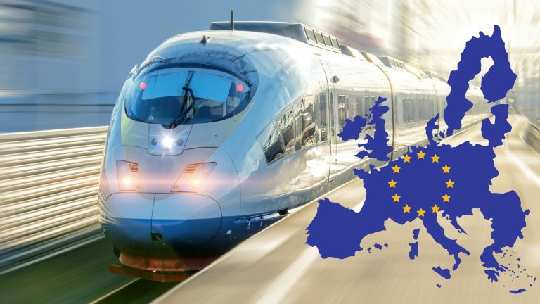 Dichtes Netz für Hochgeschwindigkeitszüge in der EU ab 2040 (Foto: Unsplash)