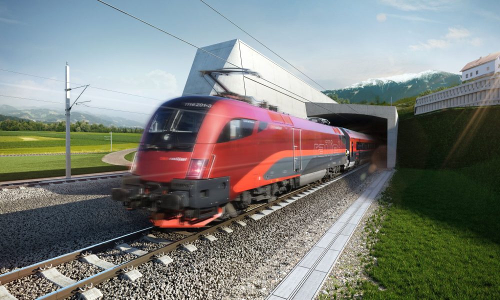 Visualisierung des Koralmtunnels im Lavanttal (Foto: ÖBB/isochrom)