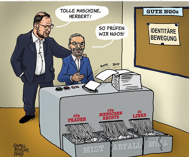 Wie die FPÖ zwischen guten und bösen NGOs unterscheidet