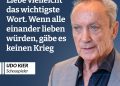 Der deutsche Hollywood-Schauspieler Udo Kier ist tot. Er spielte in über 250 Film- und Fernsehproduktionen mit und arbeitete unter anderem mit Madonna, Lars von Trier und Andy Warhol zusammen. In Europa war er in einigen Produktionen von Werner Herzog, David Schalko und Rainer Werner Fassbinder zu sehen. Im Jahr 1991 schaffte er als Schauspieler in dem Film „My Own Private Idaho“ seinen Durchbruch in den USA. Seither war er immer wieder in Horrorfilmen oder in der Rolle des Bösewichts zu sehen. Sein letzter kurzer Leinwandauftritt in Wien erfolgte vor Kurzem bei der Viennale im brasilianischen Film "The Secret Agent" von Kleber Mendonça Filho, der im Dezember in den Kinos startet. Zitat: Neben Frieden ist Liebe vielleicht das wichtigste Wort. Wenn alle einander lieben würden, gäbe es keinen Krieg. Udo Kier