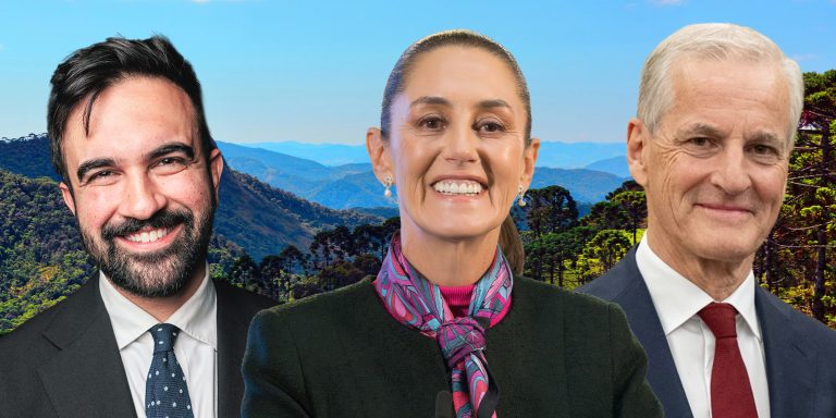 Claudia Sheinbaum Pardo, Zohran Mamdani, Jonas Gahr Støre