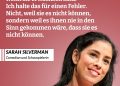 Sarah Silverman ist eine amerikanische Comedian, Schauspielerin und Schriftstellerin, die durch ihre Auftritte in Comedy-Shows bekannt wurde. Sie kennt keine Tabus und spricht gesellschaftliche Schwachpunkte mit ironischem Ton an. Zitat: Wir müssen aufhören, Mädchen zu sagen, dass sie alles werden können, wenn sie erwachsen sind. Ich halte das für einen Fehler. Nicht, weil sie es nicht können, sondern weil es ihnen nie in den Sinn gekommen wäre, dass sie es nicht können. Sarah Silverman