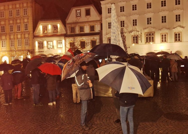 "Sonntagsspaziergang" in der Innenstadt von Steyr (Foto: SPÖ Steyr zVg)