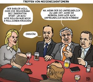 Treffen von Medieneigentümern