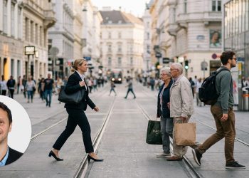 Dominik Bernhofer, Foto: zVg & KI-Montage