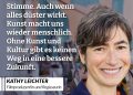 Kunst hat mehr Aufgaben, als nur zu unterhalten. Die New Yorker Filmemacherin Kathy Leichter macht Kunst, um Menschen zu motivieren, sich für eine bessere Welt einzusetzen. Für sie ist Kunst zentral für jede politische Bewegung. In ihrer Heimatstadt New York unterstützt die Austro-Amerikanerin den neuen Bürgermeister Zohran Mamdani, den sie als Hoffnungsträger für eine demokratische und gerechte Zukunft der USA sieht. Im Interview mit Kontrast spricht sie über die politische Situation in den USA, die Rolle von Kunst in der Politik und über ihre Großmutter Käthe Leichter, die im Widerstand gegen die Nazis kämpfte und von ihnen ermordet wurde. Zitat: Kunst sagt uns: Wir sind noch da. Wir haben eine Stimme. Auch wenn alles düster wirkt. Kunst macht uns wieder menschlich. Ohne Kunst und Kultur gibt es keinen Weg in eine bessere Zukunft. Kathy Leichter