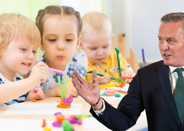 Mario Kunasek, Kindergarten