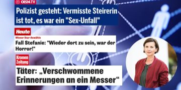 Ruth Manninger Femizide in Medien (Foto: Astrid Knie; Screenshots von Krone.at, Heute.at, oe24.at/Montage)
