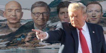 Grönland, Trump, Bezos, Gates, Altman, Zuckerberg KI-Montage / Fotos: Gage Skidmore (CC BY-SA 2.0) & Unsplash