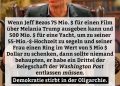 Bei der traditionsreichen Washington Post, lange Zeit eine feste Größe des unabhängigen US-Journalismus, kommt es zu drastischen Einschnitten: Rund ein Drittel der Mitarbeiter:innen soll gehen, das Sportressort wird vollständig eingestellt, auch die internationale Berichterstattung massiv zusammengestrichen. Kontaktversuche der Redaktion mit dem Eigentümer Jeff Bezos, Gründer von Amazon, blieben zuletzt ohne Antwort. Entsprechend groß ist die Empörung über seinen Einfluss auf das Blatt – zumal ihm vorgeworfen wird, sich politisch an US-Präsident Donald Trump anzunähern. Kritischer Journalismus ist Trump ein Dorn im Auge. Das Weiße Haus hat sogar eine Website eingerichtet, auf der unliebsame Journalist:innen mit Namen angeprangert werden. Bezos stand zuletzt auch in der Kritik, weil der Konzern "Amazon" rund 75 Millionen Dollar in den Kauf und die Vermarktung einer Doku über Melania Trump investierte. Trotz groß angelegter Werbekampagne gilt der Film als finanzieller Misserfolg. Kritiker werten das Projekt als weiteren Versuch von Bezos, sich bei Donald Trump anzubiedern. Zitat: Wenn Jeff Bezos 75 Mio. $ für einen Film über Melania Trump ausgeben kann und 500 Mio. $ für eine Yacht, um zu seiner 55-Mio.-$-Hochzeit zu segeln und seiner Frau einen Ring im Wert von 5 Mio. $ zu schenken, dann sollte niemand behaupten, er habe ein Drittel der Washington Post entlassen müssen. Bernie Sanders