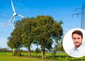 Kowall: Strom aus erneuerbaren Energiequellen ist viel günstiger. (Foto: Unsplash/Sergej Karpow; Nikolaus Kowall z.V.g., eigene Montage)