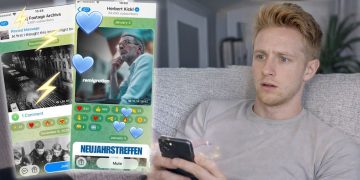 Telegram führt dich von der FPÖ in rechtsextreme Gruppen (Foto: Screenshots Telegram-Channels/KI-gestützte Montage)