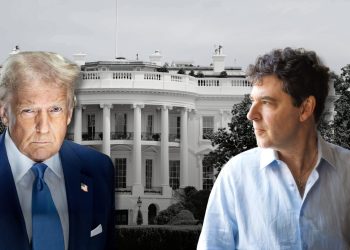 Jason Stanley über die USA unter Trump: Das ist Faschismus. (Foto: Jason Stanley/Wikipedia/CC0; Unsplash/getty images; bearbeitet)