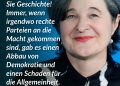 Maria Hofstätter ist eine österreichische Schauspielerin, die für ihre intensiven und authentischen Darstellungen bekannt ist. Besonders in den Filmen von Ulrich Seidl beeindruckt sie mit ihren tiefgehenden Charakterporträts. Neben ihrer Filmkarriere ist sie auch auf der Theaterbühne erfolgreich und setzt sich immer wieder für gesellschaftliche und politische Themen ein. Zitat: Wie Kreisky schon gesagt hat: Lernen Sie Geschichte! Immer, wenn irgendwo rechte Parteien an die Macht gekommen sind, gab es einen Abbau von Demokratie und einen Schaden für die Allgemeinheit. Maria Hofstätter