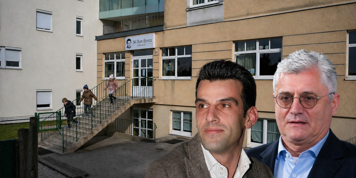 Udo Landbauer, Martin Antauer, Don Bosco Jugendzentrum