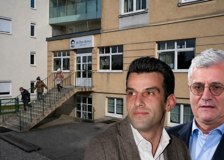 Udo Landbauer, Martin Antauer, Don Bosco Jugendzentrum