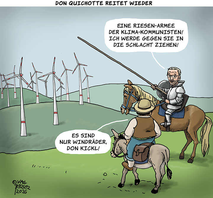 Don Quichotte reitet wieder